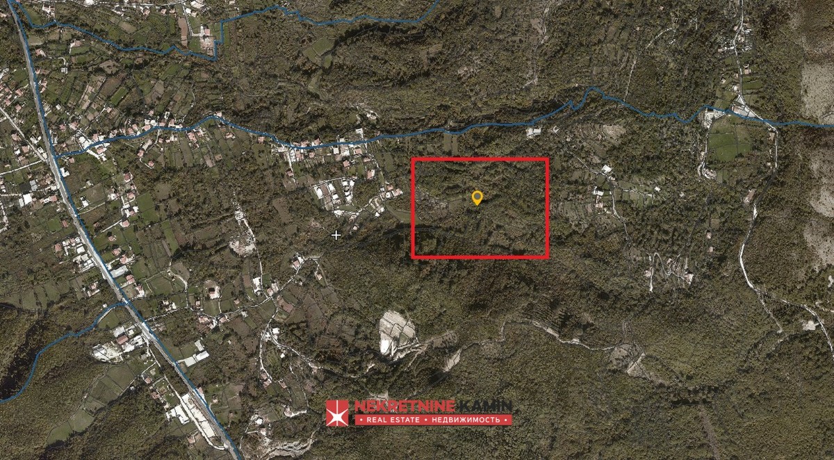 Urbanized Plot of 10,321 m² in Radanovići, Kotor